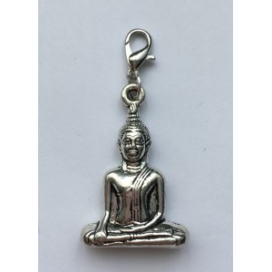 Klik-aan hanger grote zittende Boeddha 